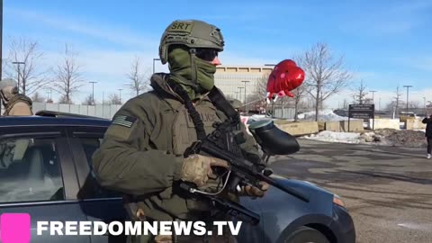 NOW: Federal Agents Fire Pepper Balls and Smoke at Anti-ICE protesters