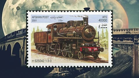 Trains on Stamps - Part 1