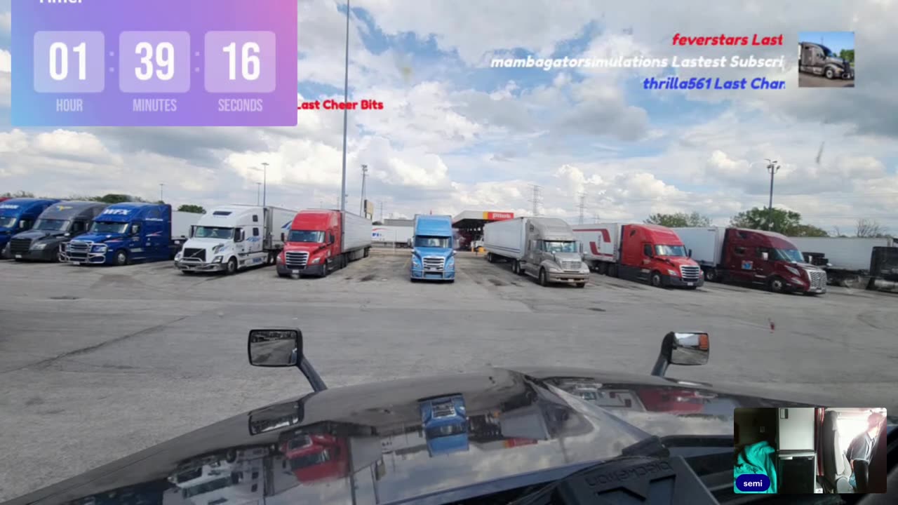 #944 18+ Chat. Were going someplace in the USA. Semi is fixed and ready to Roll.