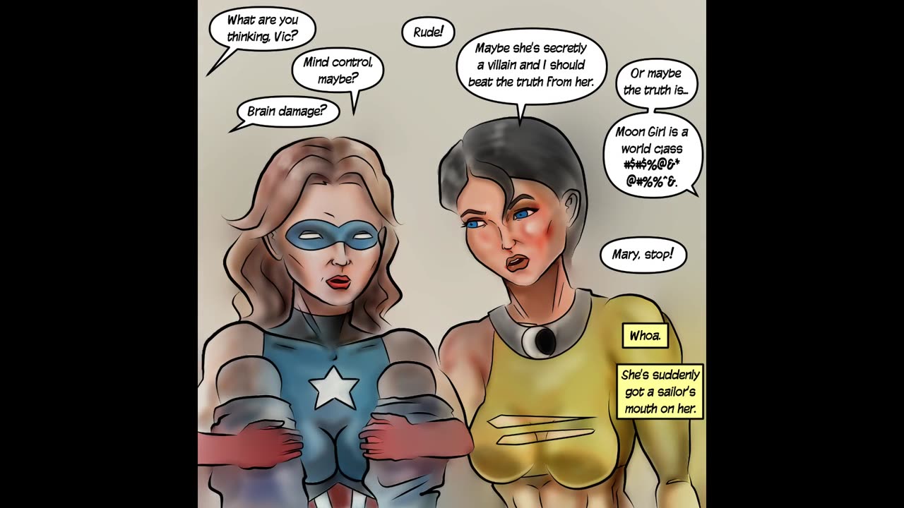 Moon V Marvel, panel 57