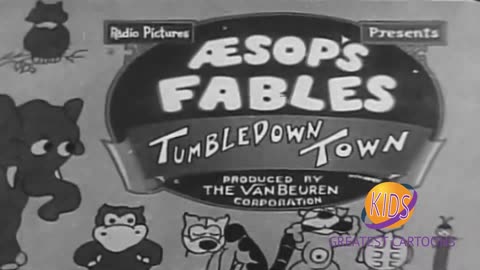 Van Beuren Studios Cartoons - 1933x04 - Tumbledown Town