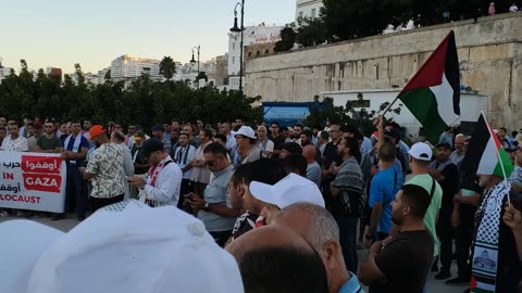 مسيرة شعبية بطنجة دعما لأسطول الصمود إستنكارا لإستمرار تجويع وحصار غزة 14 09 2025 غزة رمز العزة