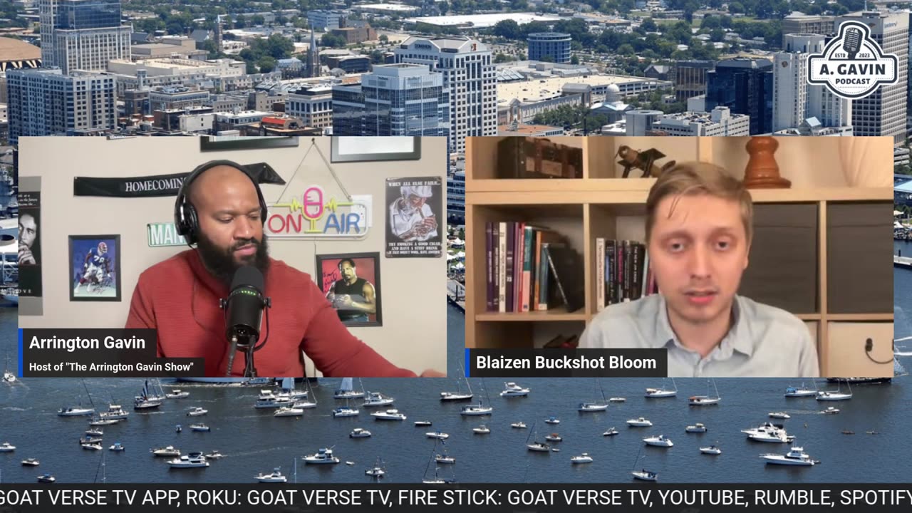 The Arrington Gavin Show "OUT WITH THE OLD IN WITH THE NEW"