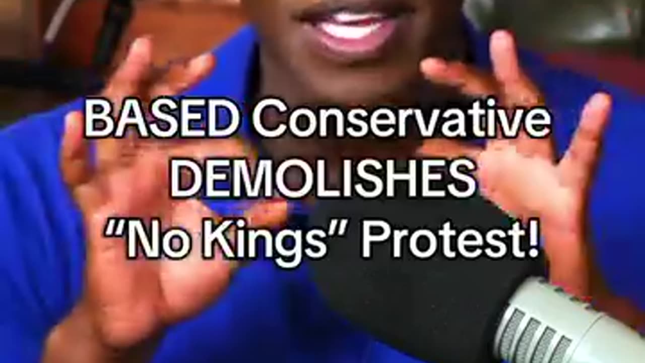 BASED Conservative DEMOLISHES "No Kings" Protest!