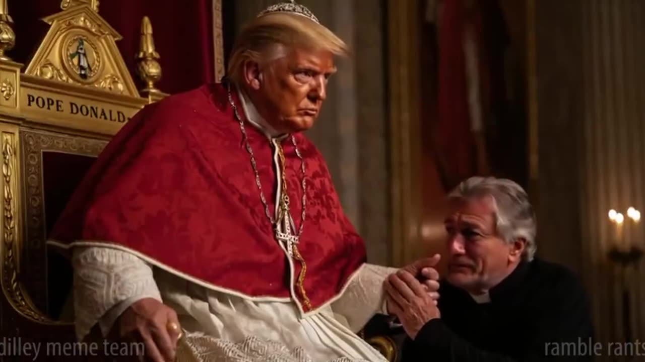 Confess to Pope Donald – The Meme Mass Begins