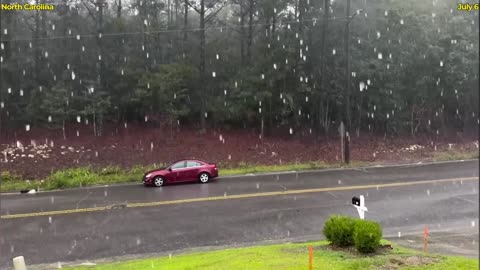 Chaos in North Carolina! Catastrophic Flooding Swept Away Homes & Cars