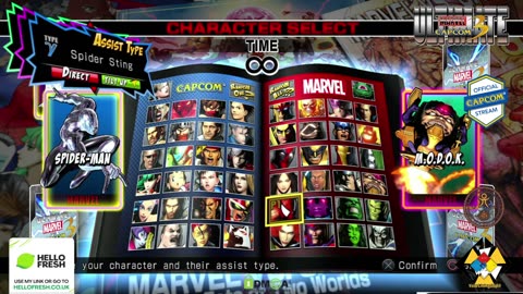 ULTIMATE MARVEL VS. CAPCOM 3 ON A PS5 : CAMPAIGN RESUME : PART TWO