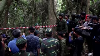 Thai army displays landmines it says Cambodia planted