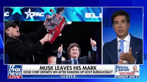 ‘The Five’: ‘Living LEGEND’ Elon Musk leaves his mark on DC