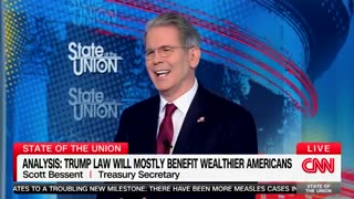 Treasury Secretary Scott Bessent Fact Checks Dana Bash Over Big Beautiful Bill