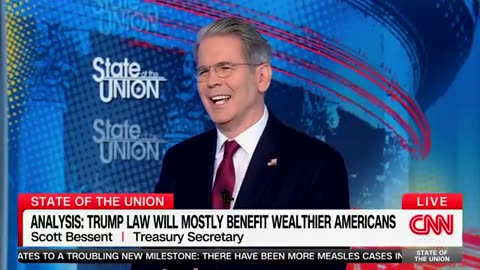 Treasury Secretary Scott Bessent Fact Checks Dana Bash Over Big Beautiful Bill