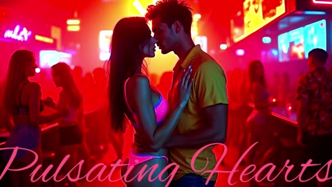 Electronic Music. Song Pulsating Hearts..