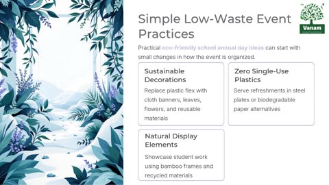 Eco-Friendly School Annual Day Ideas with Tree Planting and Student Participation