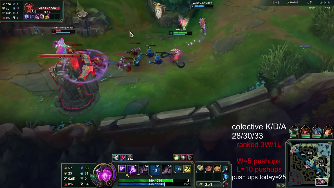 league of legend no comment
