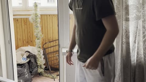 Balcony Door Falls Off