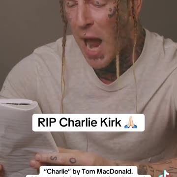 Tom MacDonald #CharlieKirk