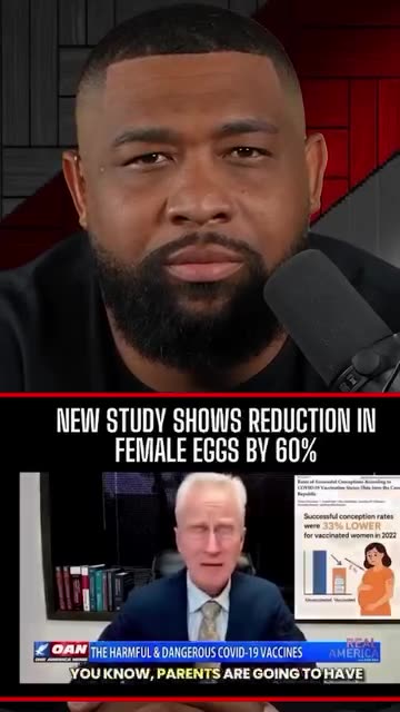 NEW STUDY SHOWS REDUCTION IN FEMALE EGGS BY 60%