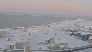 A striking timelapse shows Utqiaġvik, Alaska’s last sunrise and sunset of the year as the