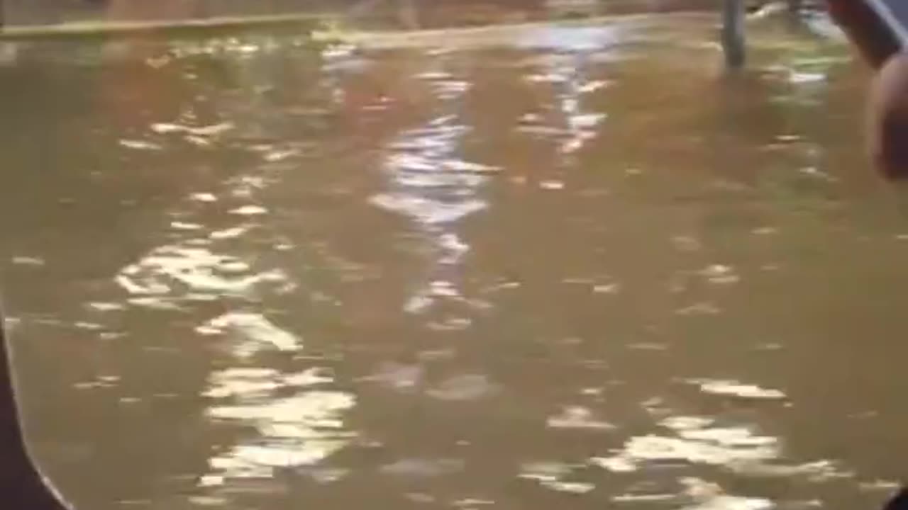 Heavy rainfall triggered flooding that turned roads into rivers in Edomex, Mexico 🇲🇽 (02.09.2025)