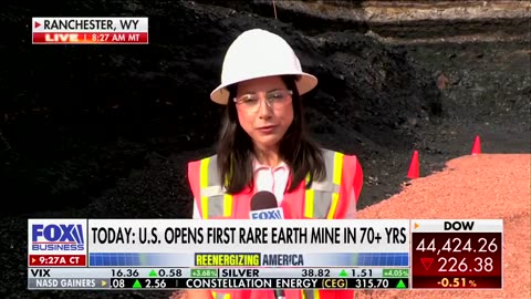 🚩The U.S. breaks ground on its first rare earth mine in over 7 decades