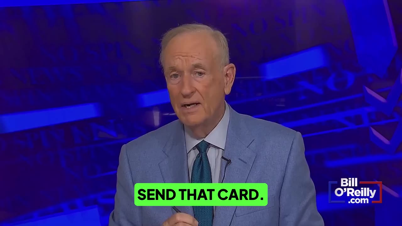 Bill O’Reilly confirms Trump DID NOT send the alleged birthday card to Jeffrey Epstein