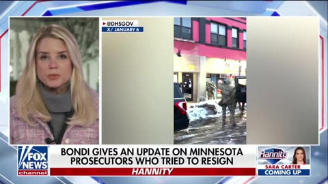 Pam Bondi Says Minnesota Prosecutors Didn’t Quit — "I FIRED THEM ALL"