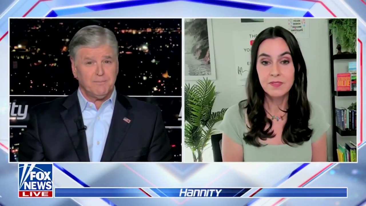 Hannity OBLITERATES Taylor Lorenz for Gushing Over Accused Murderer Luigi Mangione