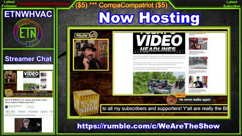 Hosting Streamers!!!