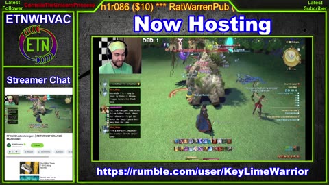 Hosting Streamers!!!