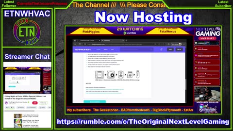 Hosting Streamers!!!