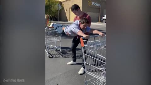 Floats through store employee