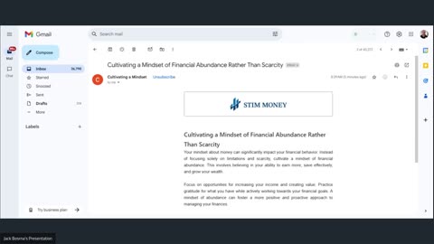 Cultivating a Mindset of Financial Abundance Rather Than Scarcity
