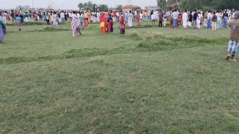 "Traditional Spinning Game Played in Our Village Festival | Fun & Laughter!"