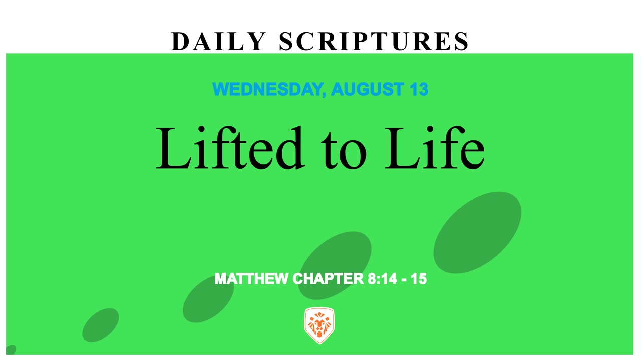 Lifted to Life
