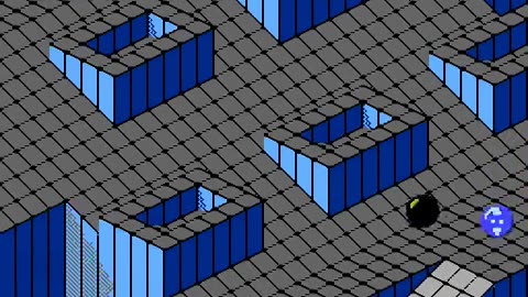 NES Longplay - Marble Madness - US