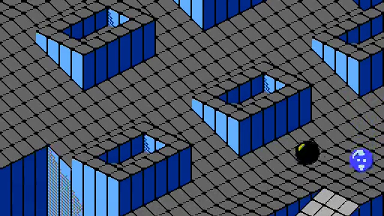 NES Longplay - Marble Madness - US