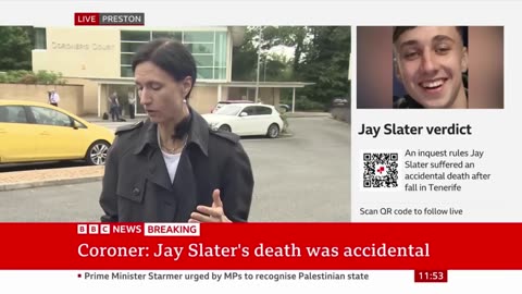 Jay Slater died an accidental death, coroner rules | BBC News