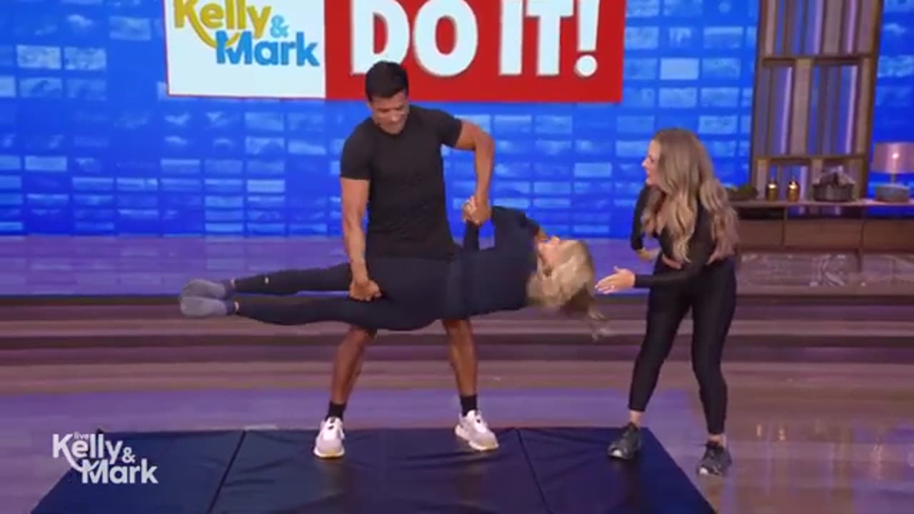 Mark and Kelly Take on Viral Dancing Challenges This Week