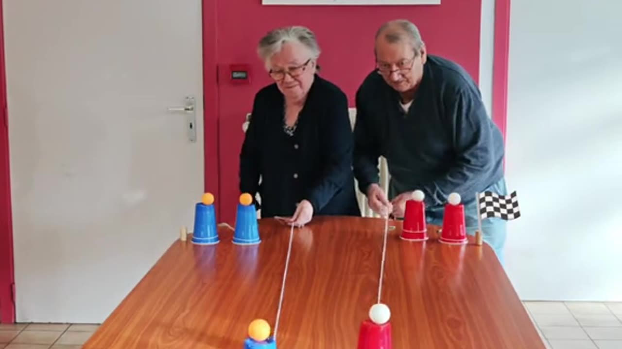 The game of skill in dueling "Thread Puller"