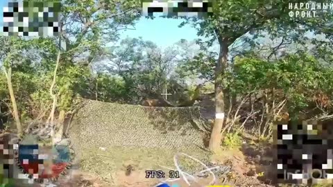 💥🎯 Ukraine Russia War | Russian Drone Destroys Ukrainian M109 Self-Propelled Gun in Donetsk | RCF