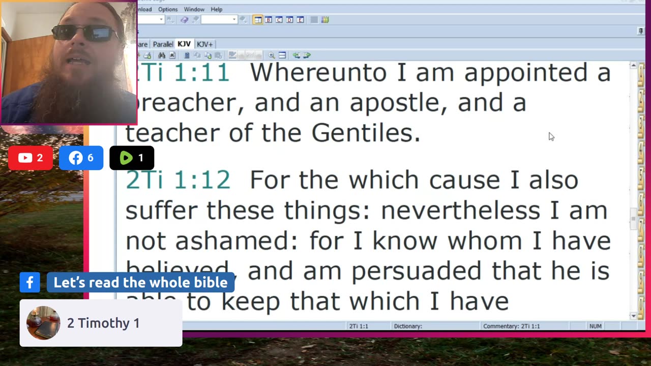 Let's Read the Whole Bible Y'all!! 07/1/2025