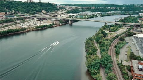 boat and bridge