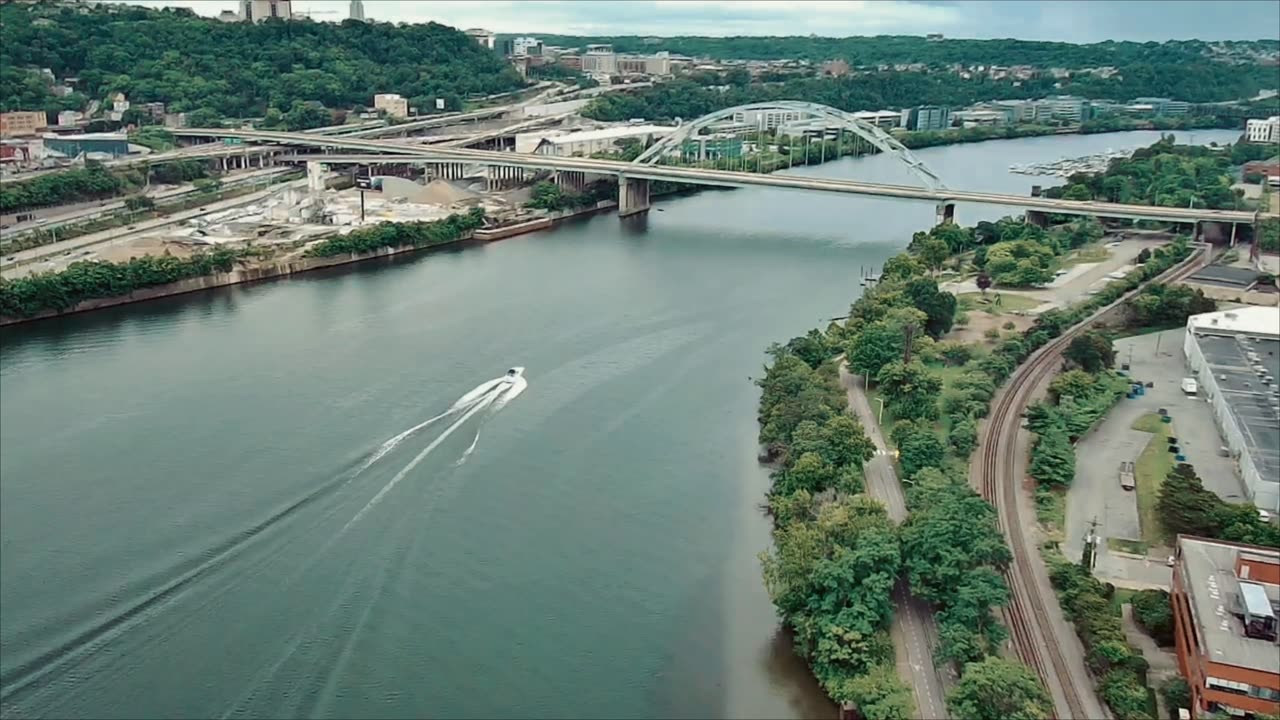 boat and bridge