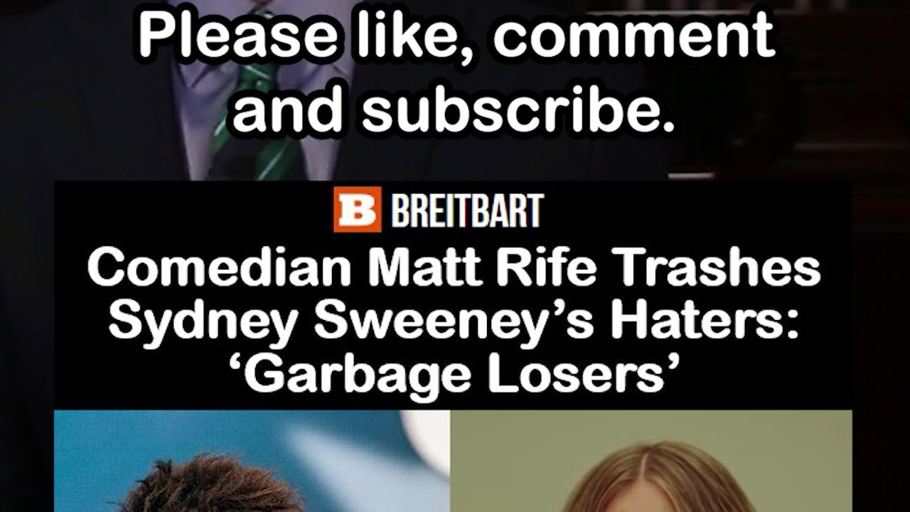 Comedian Matt Rife Trashes Sydney Sweeney’s Haters: ‘Garbage Losers’