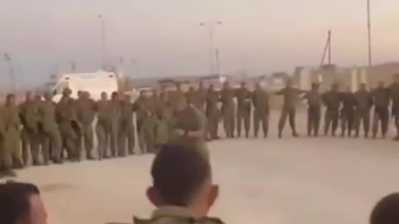 ‼️Izræli troops stop for a "moment of prayer" before entering G@z4 to commit more w4r cr¡m£$‼️