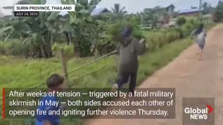 Thailand-Cambodia Military Escalation Over Border Dispute