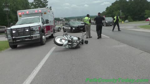 MOTORCYCLE VS PICKUP, LIVINGSTON TEXAS, 07/03/25...