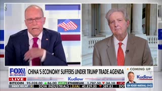'Wait Them Out': John Kennedy Tells Larry Kudlow One Lie He Suspects China Is Telling US