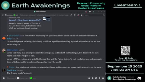 Earth Awakenings - Livestream 1 - #4020