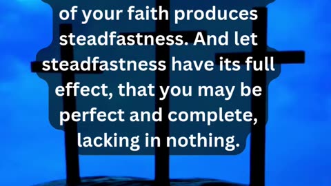 Journey of faith and spiritual growth James 1:2-4 Daily Bible Verse